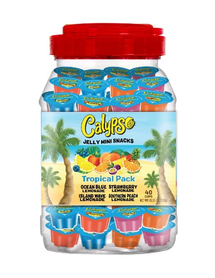 Calypso™ Tropical Pack Jelly Mini Snacks 40cts