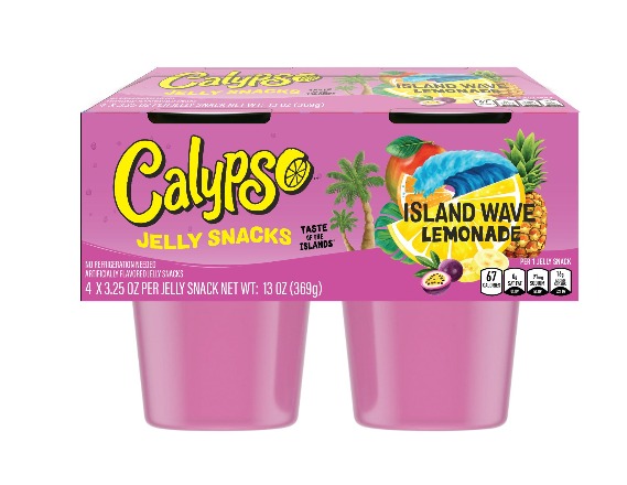 Calypso™ Jelly Snacks 4pk Island Wave Lemonade Flavor