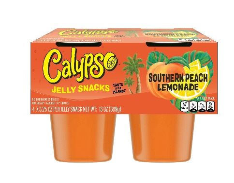 Calypso™ Jelly Snacks 4pk Southern Peach Lemonade Flavor