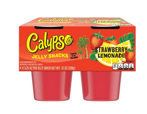 Calypso™ Jelly Snacks 4pk Strawberry Lemonade Flavor